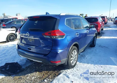 2017 Nissan Rogue Sv z USA, uszkodzony, nr VIN JN8AT2MV4HW027910
